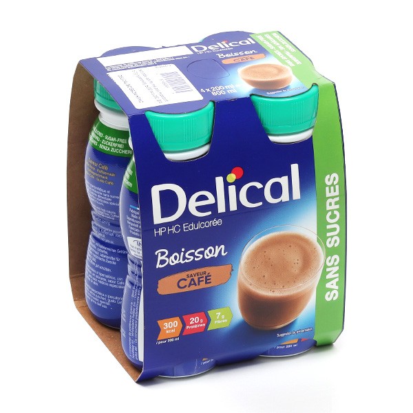 Delical Boisson HP/HC sans sucres Café