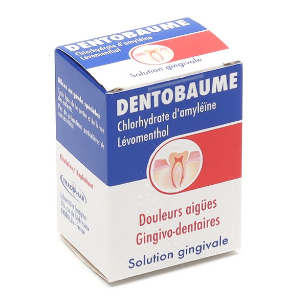 Dentobaume solution gingivale