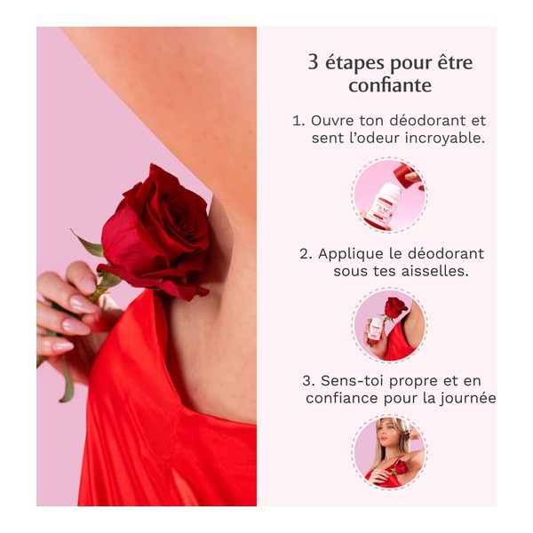 Musc Intime Déodorant Naturel Rose Mystik