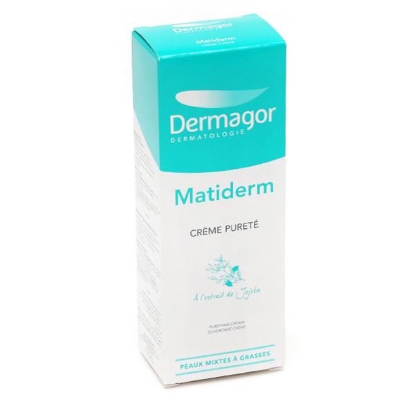 Dermagor Matiderm crème pureté matifiante