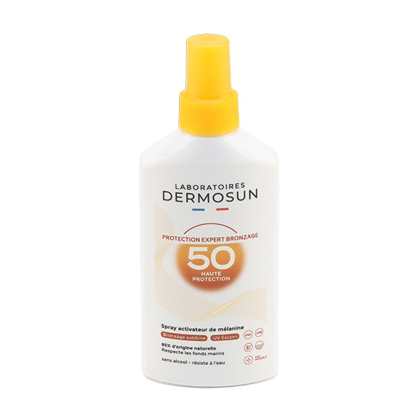 Dermosun spray solaire Expert bronzage SPF 50