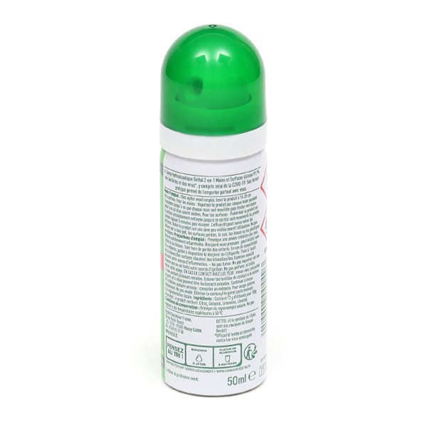 Spray désinfectant mains - 50ml