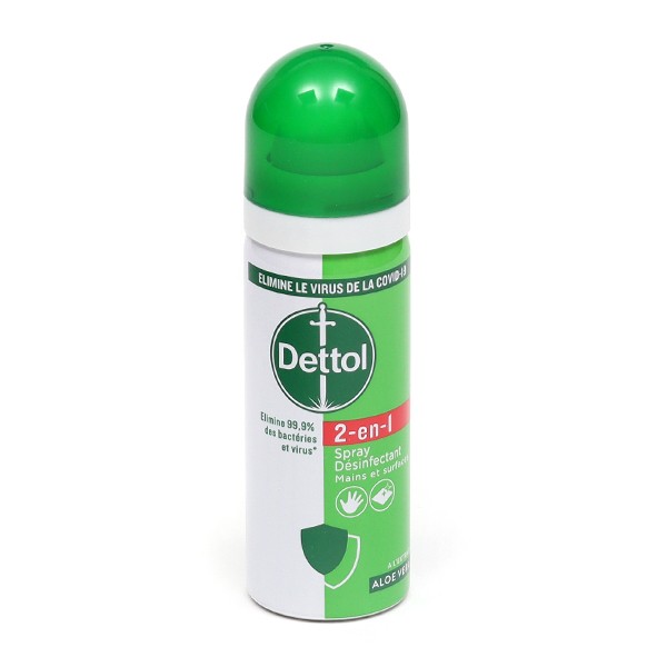 Dettol Spray désinfectant 2 en 1