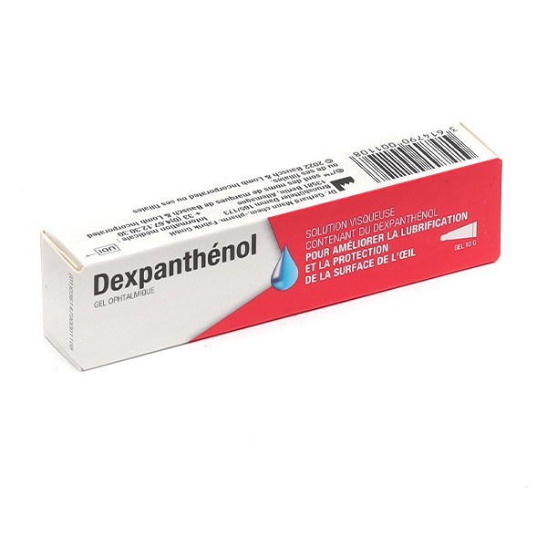 Dexpanthenol gel ophtalmique