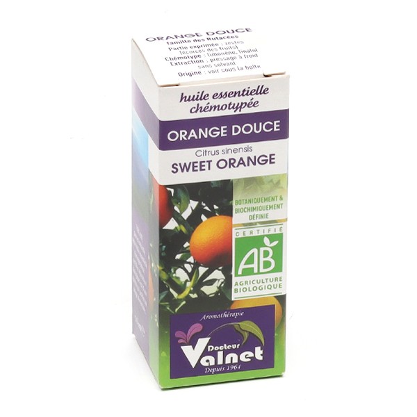 Docteur Valnet huile essentielle Orange douce Bio