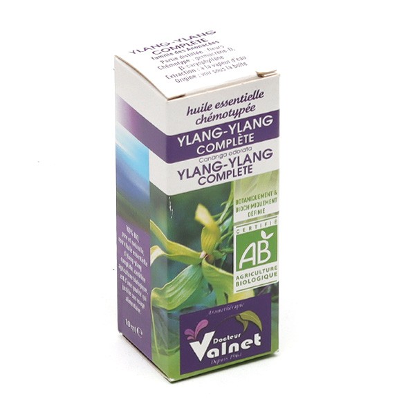 Docteur Valnet huile essentielle Ylang-ylang complète Bio