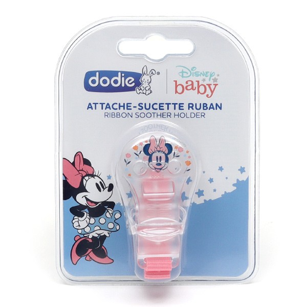Dodie Disney Attache-sucette ruban Mickey - Accessoire bébé