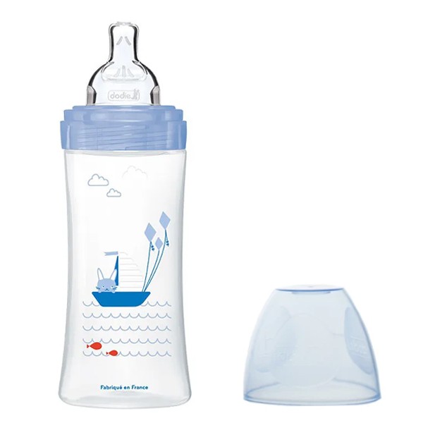 Dodie Biberon Tétine plate débit rapide 330 ml