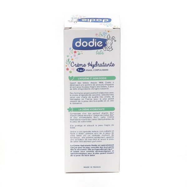 Dodie Crème protectrice au Cold Cream tube 75ml - Babyboom Shop