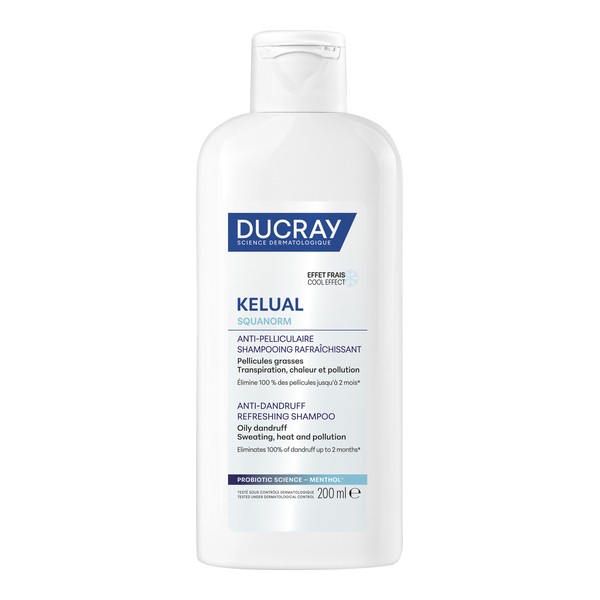 Ducray Kelual Squanorm Shampooing anti pelliculaire rafraîchissant