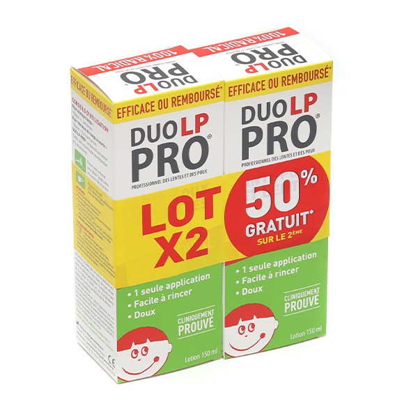 Duo lp-duo lotion anti-poux et lentes 150ml