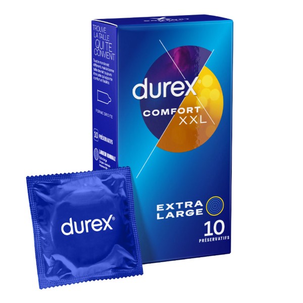 Durex Comfort XXL préservatifs