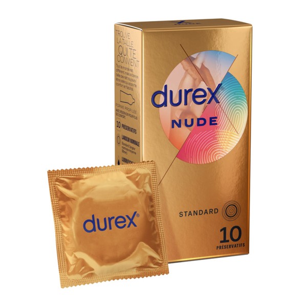 Durex Nude Ultra fin Préservatifs