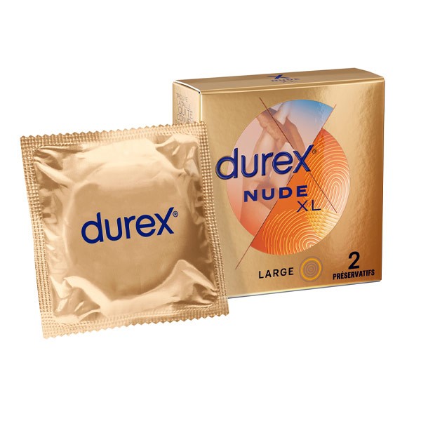 Durex Nude Extra Large préservatifs