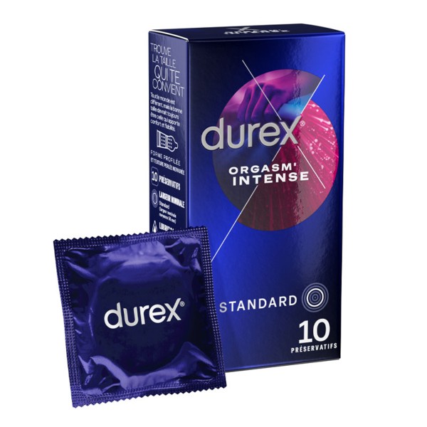 Durex Orgasm'Intense préservatifs