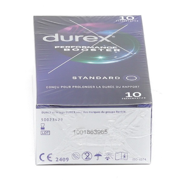 Durex préservatifs Performance Booster – Ejaculation précoce -