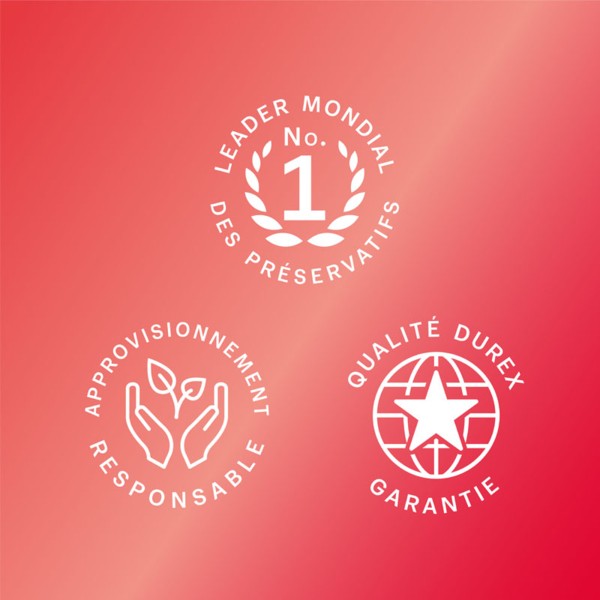 Durex Sexy Fraise préservatifs