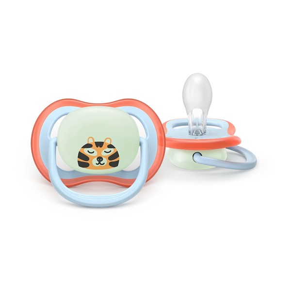 Avent Ultra Air Nightime Sucette anatomique silicone 0-6 mois