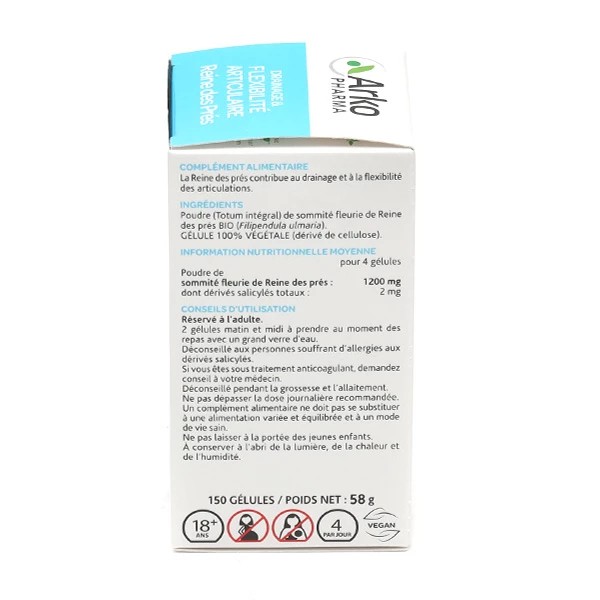 Arkogélules reine des prés Bio gélules