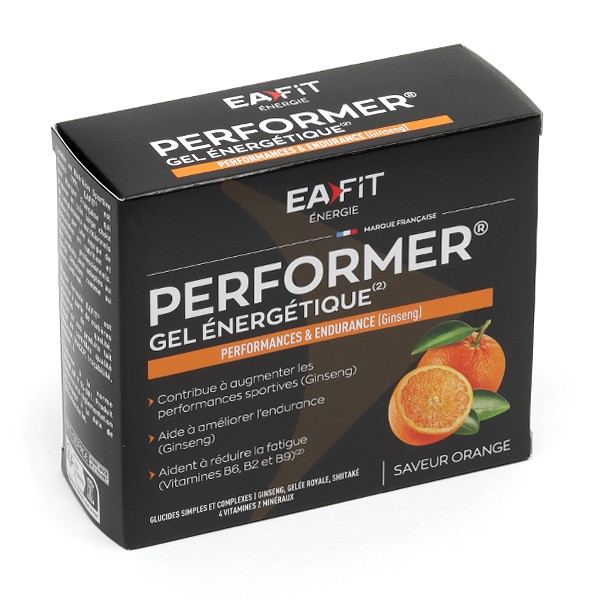 Eafit Performer gel énergétique orange dosettes