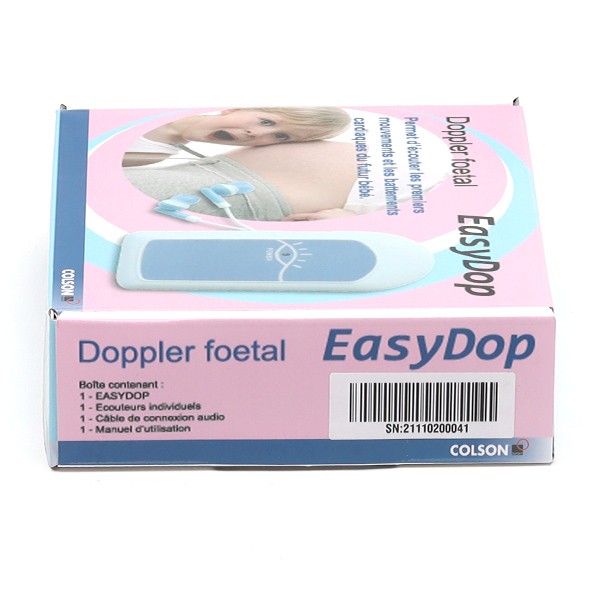 Doppler foetal Easydop Colson avec sonde - Ecouter le cœur de bébé