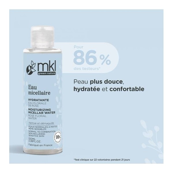 MKL Eau micellaire hydratante bio