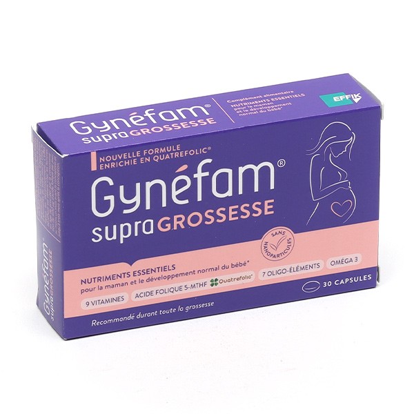 Gynefam SUPRA Grossesse capsules - Vitamines femme enceinte