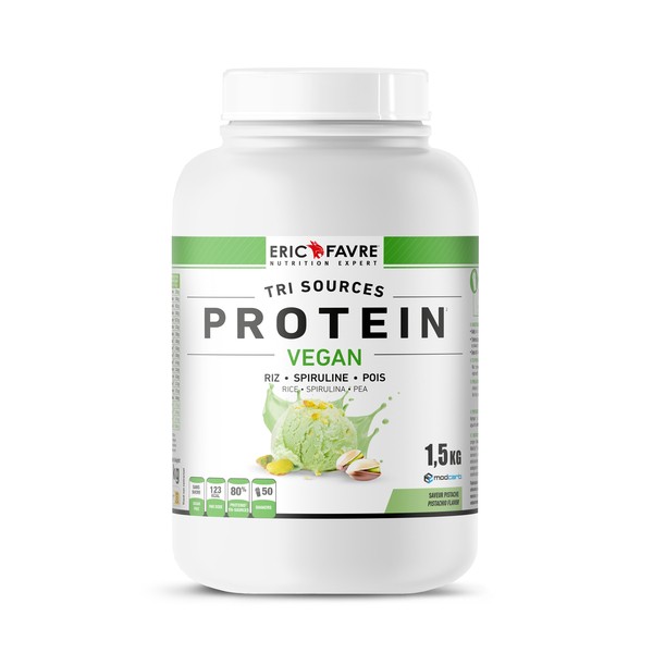 Eric Favre Protein Vegan Tri Sources Pistache