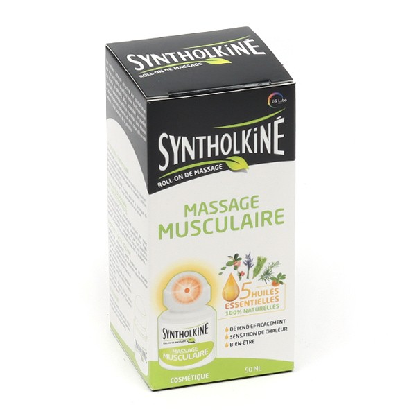 Syntholkiné roll-on de massage musculaire
