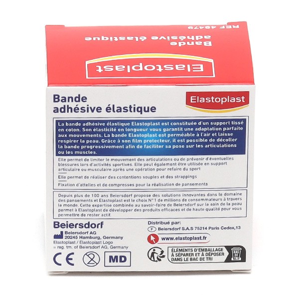 Elastoplast bande adhésive élastique - Strapping & fixation d'attelles