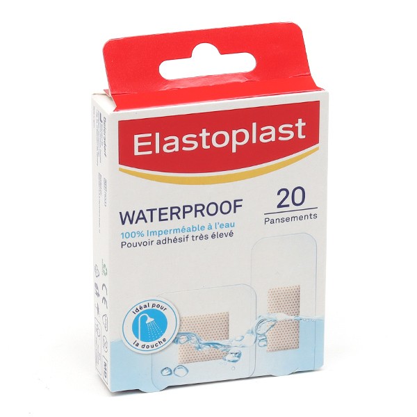 Elastoplast Waterproof pansements assortis