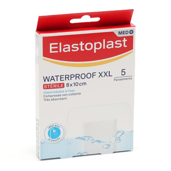 Elastoplast Pansements Waterproof  XXL