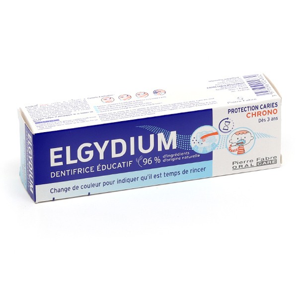Elgydium dentifrice éducatif Chrono