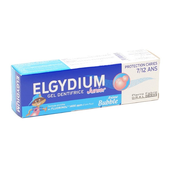 Elgydium dentifrice Junior goût Bubble