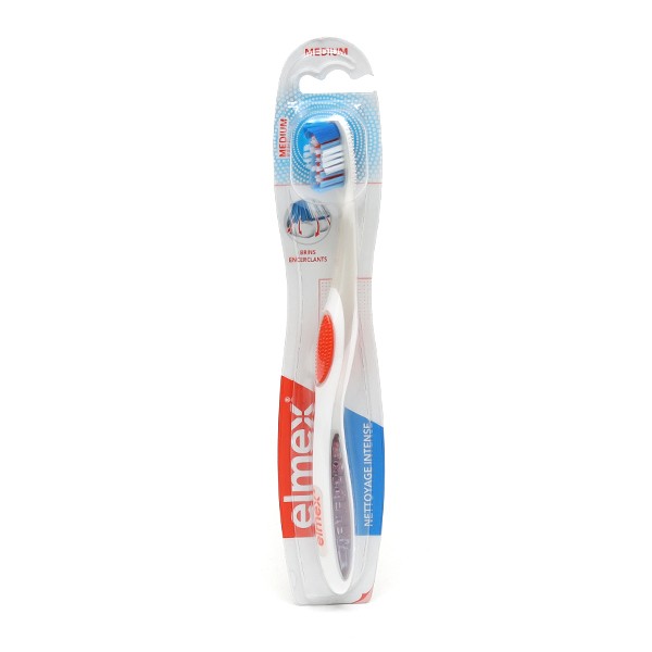 Elmex Nettoyage Intense brosse à dents medium