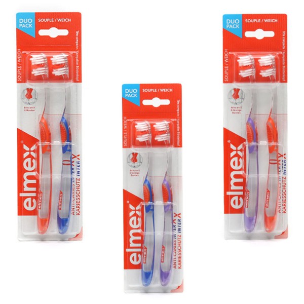 Brosse à dents Medium Elmex InterX Protection Caries
