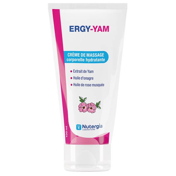 Nutergia Ergy-Yam crème de massage corporelle hydratante