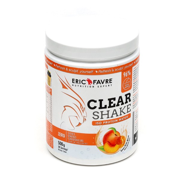 Eric Favre Clear Shake Iso Protein Water Pêche abricot