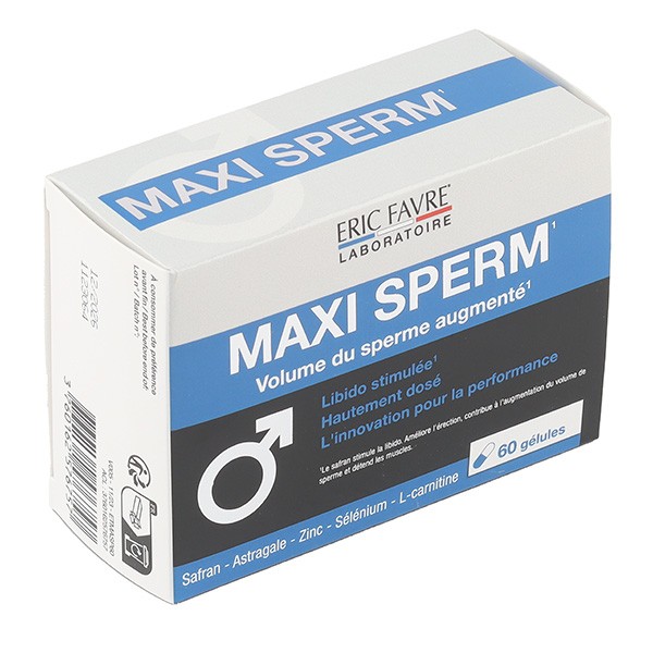 Eric Favre Maxi Sperm gélules