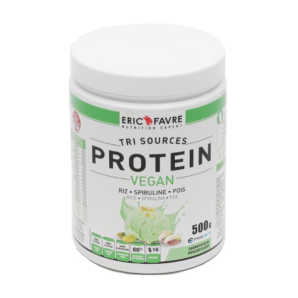 Eric Favre Protein Vegan Tri Sources Pistache