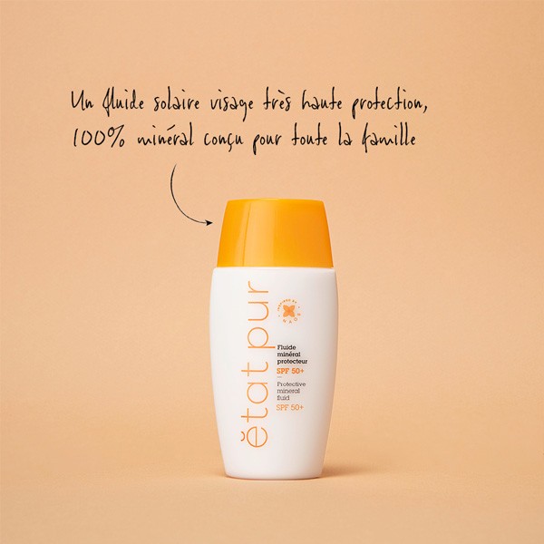 Etat pur Fluide solaire protecteur visage SPF50+