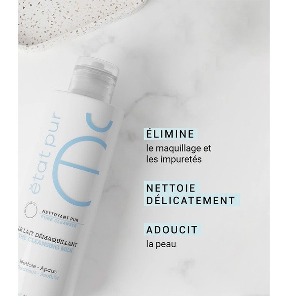 Etat Pur lait démaquillant