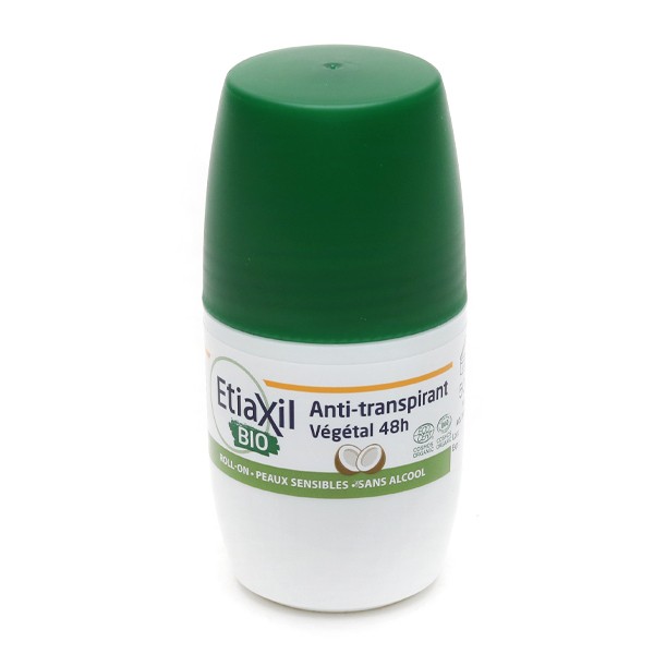 Etiaxil anti transpirant végétal Bio 48 h roll-on