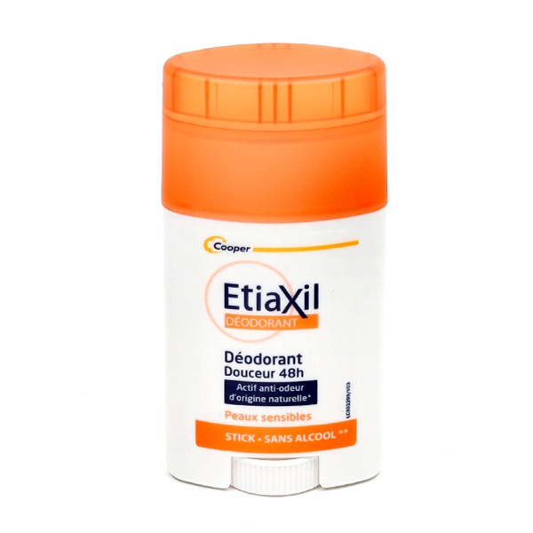 Etiaxil Déodorant Stick Douceur Sans Aluminium efficacité 48 heures