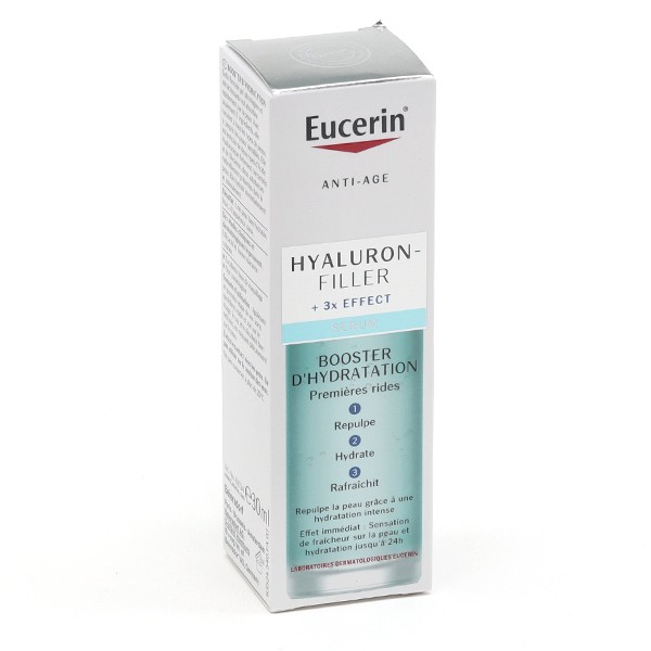 Eucerin Hyaluron Filler +3x effect Sérum booster d'hydratation