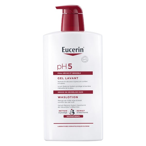 Eucerin gel lavant peau sensible PH5