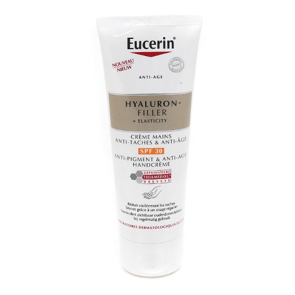 Eucerin Hyaluron Filler + Elasticity Crème mains Anti-taches & anti-âge