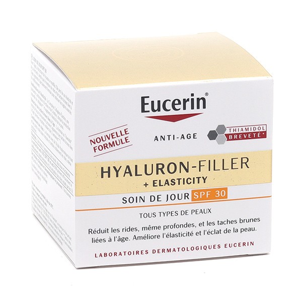 Eucerin Hyaluron Filler + Elasticity Soin de jour SPF 30