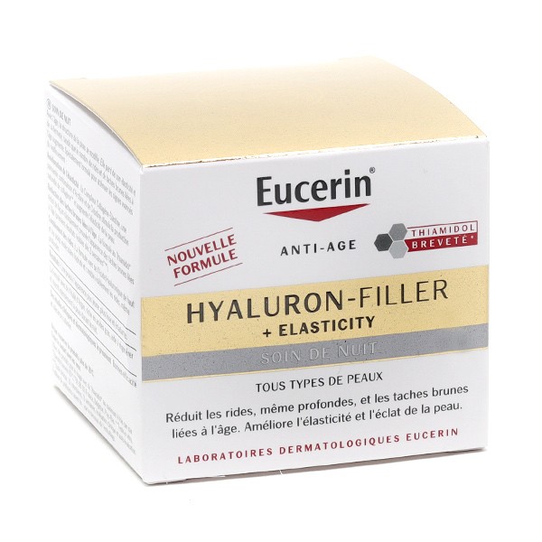 Eucerin Hyaluron Filler + elasticity soin de nuit