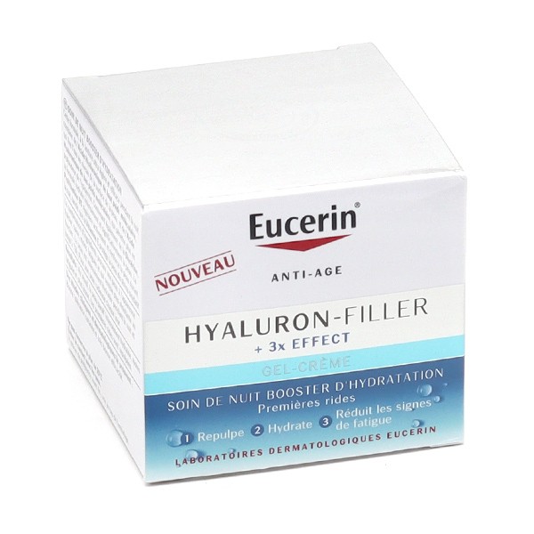 Eucerin Hyaluron-Filler + 3x effect Soin de nuit Booster d'hydratation